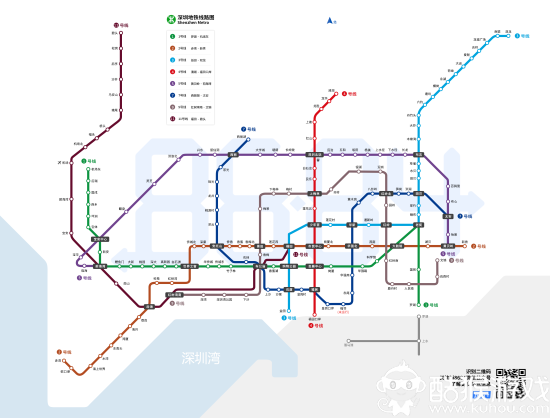 2019年深圳地铁图高清全图