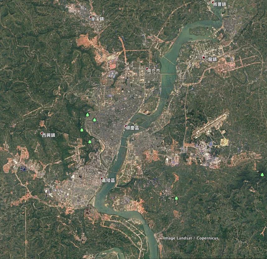 卫星定位实景地图图片